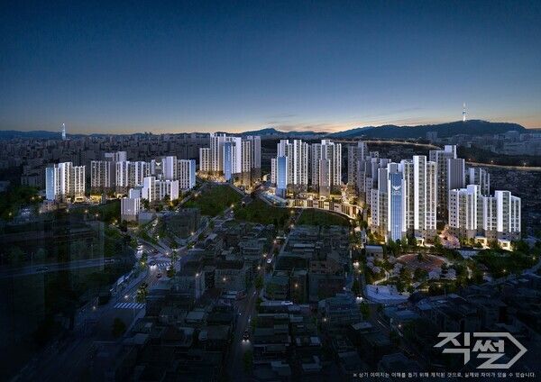 ‘창경궁 롯데캐슬 시그니처’ 투시도 [롯데건설]