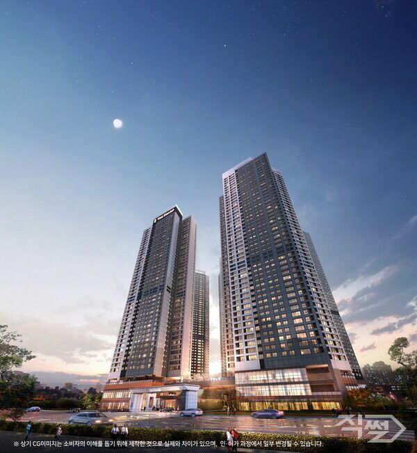 ‘더샵 퍼스트월드 서울’ 부감도 [포스코이앤씨]