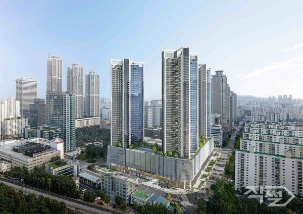 목동 주거복합시설 프로젝트 조감도 [삼성물산]