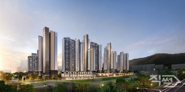 ‘아크로 리츠카운티’ 투시도 [DL이앤씨]