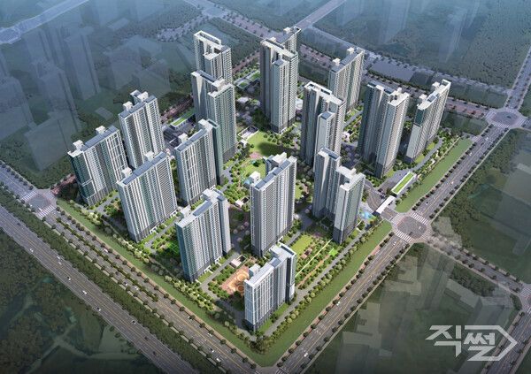 &nbsp;‘브레인시티 푸르지오’ 조감도 [대우건설]