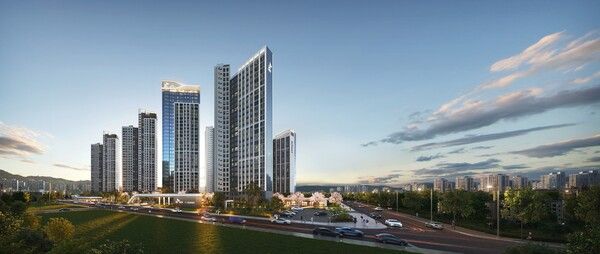 대전 가양동1구역 재개발정비사업 투시도. [SK에코플랜트]