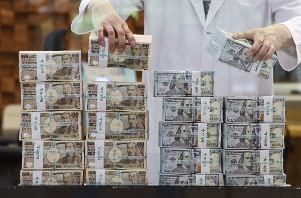 엔화와 달러 [연합뉴스]