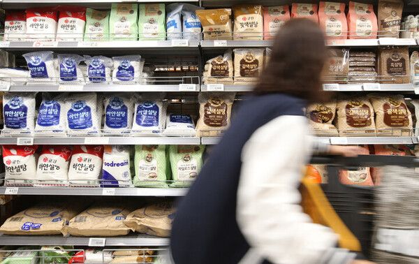 &nbsp;서울 한 대형마트 설탕제품 코너. [연합뉴스]