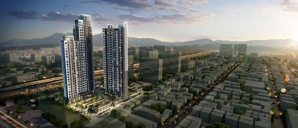 HDC현산이 서울 동대문구 제기동에 공급한 제기동역 아이파크가 전 세대 판매를 마쳤다. [HDC현산]