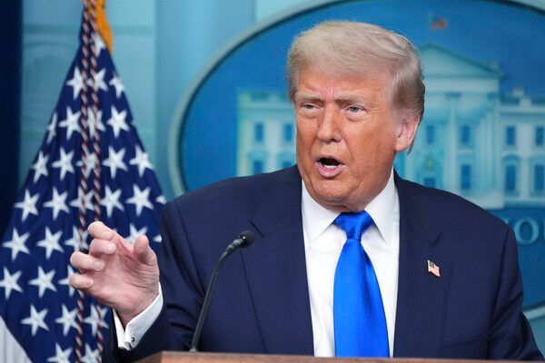 도널드 트럼프 미국 대통령. [AP 연합뉴스]