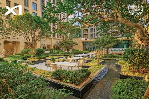 2025년 제15회 대한민국 조경대상에서 국토교통부 장관상 수상한 ‘메이플자이’. [GS건설]