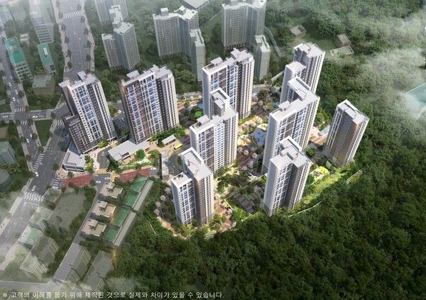 칸타빌 디 에디션 조감도. [대원]