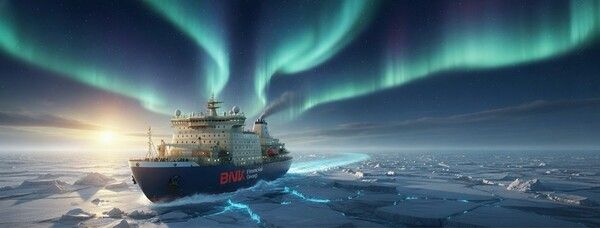 BNK금융그룹, 북극항로 개척 펀드로 해양강국 드라이브 동참. [BNK금융그룹]