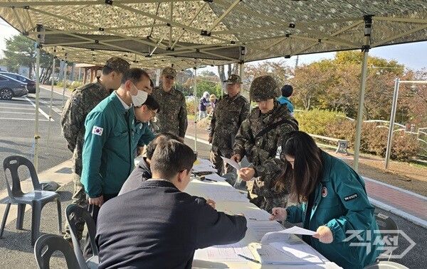 2025년 경북도 충무훈련 진행 모습. [의성군]