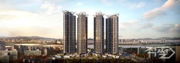  ‘래미안 와이츠(YTTZ)’ 투시도. [삼성물산]