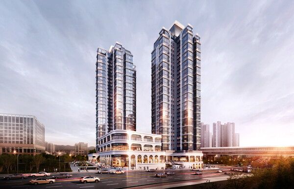 해링턴 스퀘어 과천. [효성중공업]