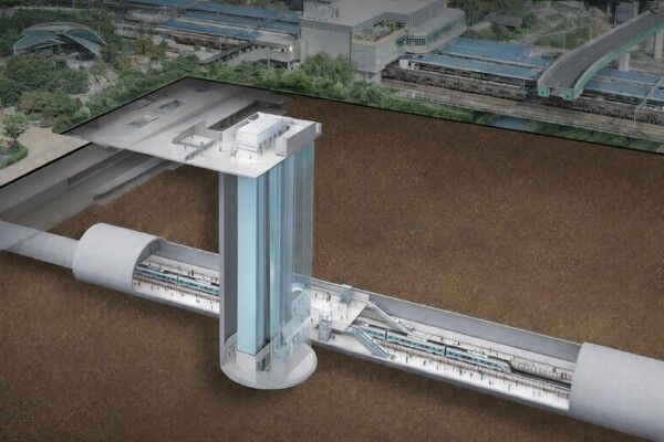 GTX-B 3공구 신도림역사 조감도. [대보건설]