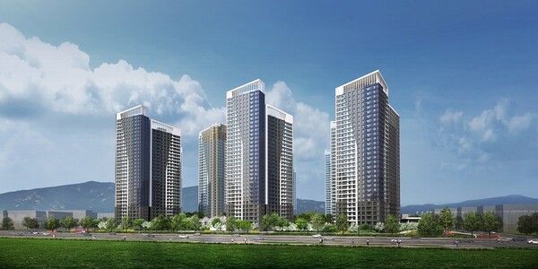 창원 센트럴 아이파크 투시도. [HDC현대산업개발]