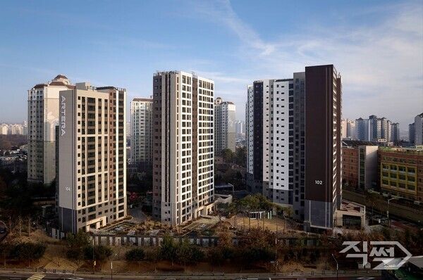 '왕길역 아테라' 전경 사진. [금호건설]