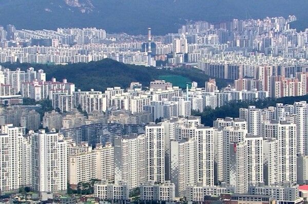 서울 시내 아파트 단지 모습. [연합뉴스]