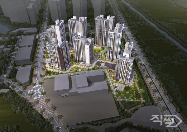 &nbsp;‘힐스테이트 용인마크밸리’ 조감도. [현대건설]