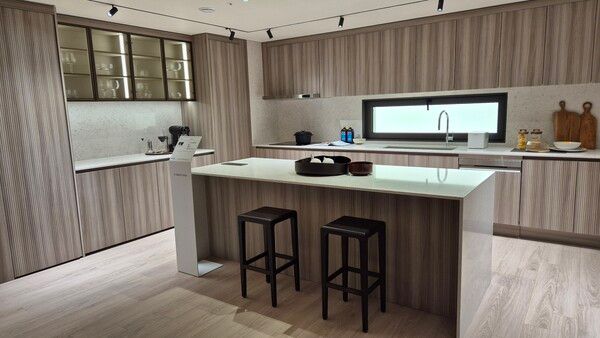 ‘디 셀렉션(D Selection)’ 컨셉이 적용된 주방. [직썰 최소라]