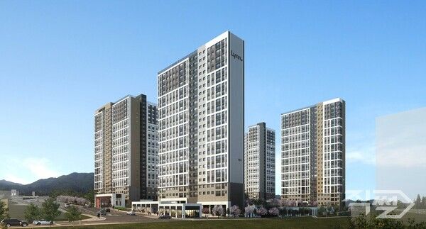 ‘부산 장안지구 우미 린 프리미어’ 투시도. [우미건설]