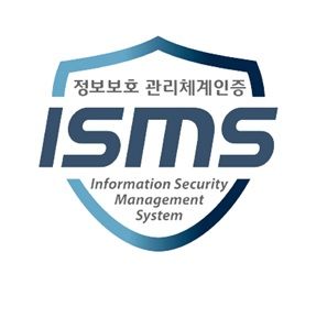 정보보호관리체계(ISMS) 인증 마크. [NH농협금융]