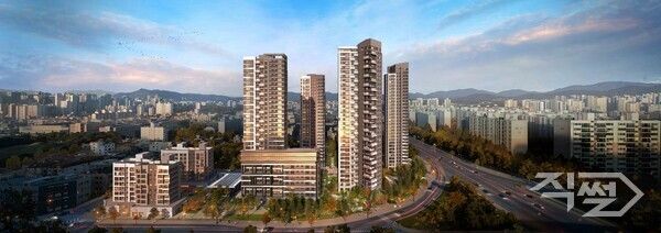 송파 한양3차 재건축 조감도. [삼성물산]