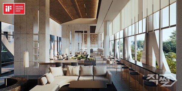 블랑 써밋&nbsp;74의 카페&비스트로. [대우건설]