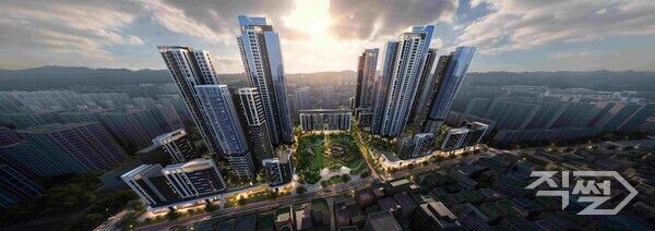 장위8 공공재개발 조감도. [삼성물산]