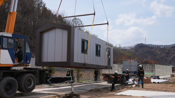 손해보험 사회공헌협의회 희망하우스. [손해보험협회]