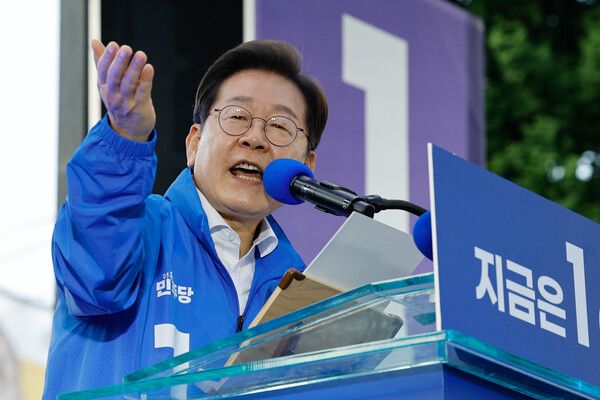 이재명 더불어민주당 대선 후보. [연합뉴스]