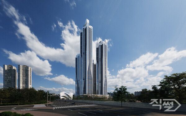 블랑써밋 74 주경 투시도.