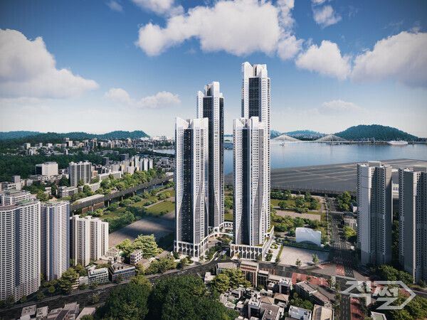 블랑써밋 74 조감도. [이하 대우건설]