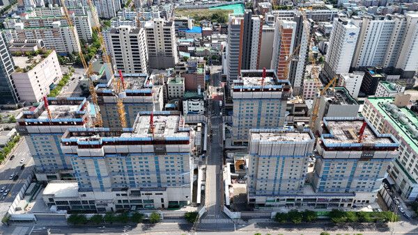 광주 센테니얼 아이파크(구 화정아이파크) 최근 모습. [HDC현대산업개발]