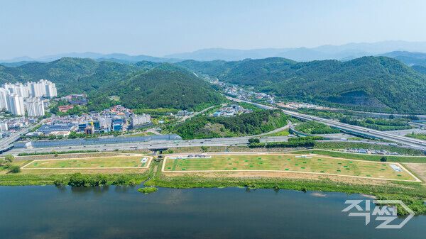 금호파크골프장 전경. [대구북구청]