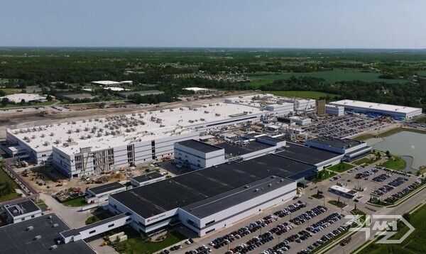 LG에너지솔루션 미국 미시간 홀랜드 공장. [LG에너지솔루션]