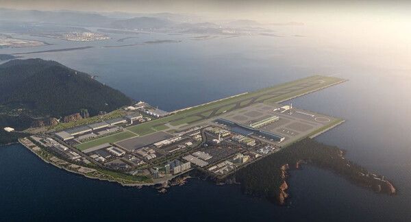 가덕도신공항 예상도. [연합뉴스]