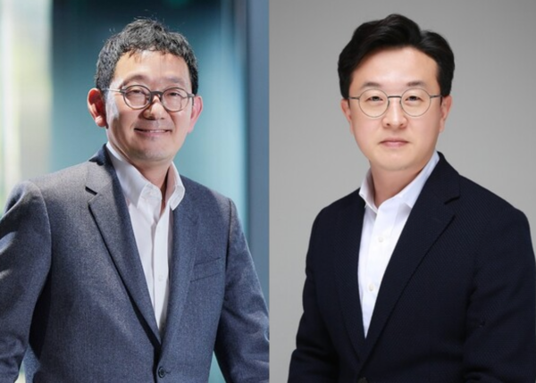 우경호 보람종합건설 대표(왼쪽), 장승훈 보람바이오 대표. [보람그룹]