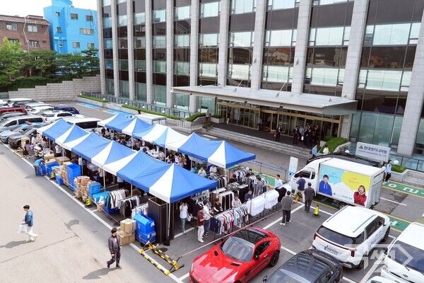 굿윌 팝업스토어 행사 모습. [이하 현대엔지니어링]