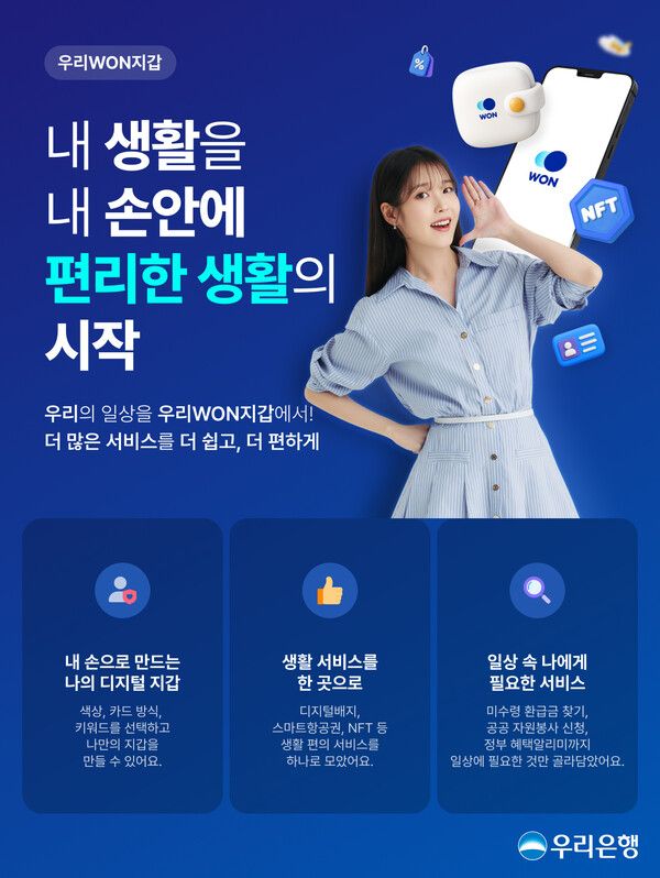 '우리WON지갑' 서비스. [우리은행]