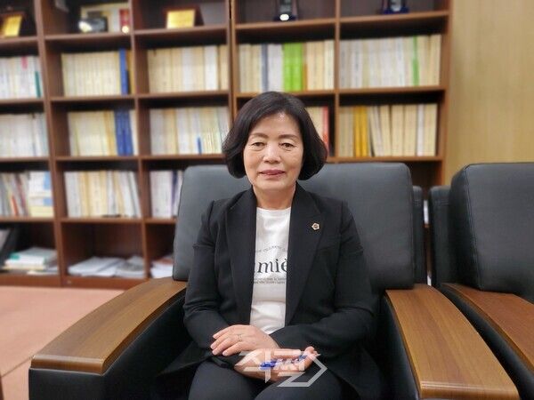 정태숙 부산시의원(국민의힘, 남구2). [박정우 기자]