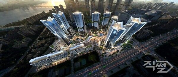 오티에르 용산 조감도. [포스코이앤씨]