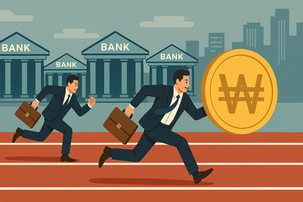 원화 스테이블코인 발행 가능성이 커지면서 은행권의 생존 경쟁이 심화할 전망이다. [손성은 기자]