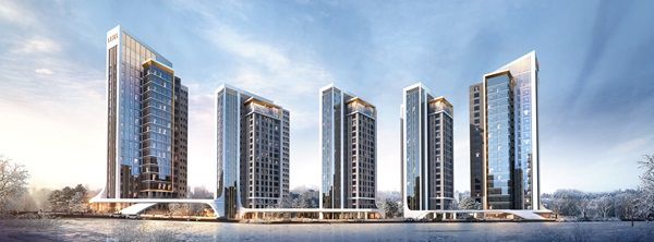 가락1차현대아파트 주택재건축정비사업 투시도. [롯데건설]