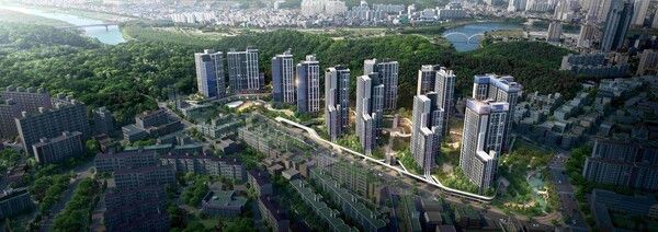 래미안 엘리미엄 울산 조감도. [삼성물산]