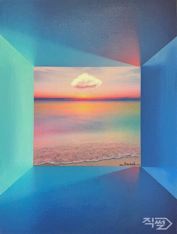 감사의 안식처&nbsp;mixed media on canvas. [미래에셋증권]