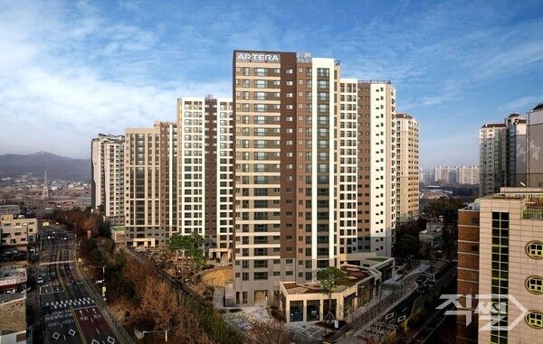 왕길역 아테라 단지 전경. [금호건설]