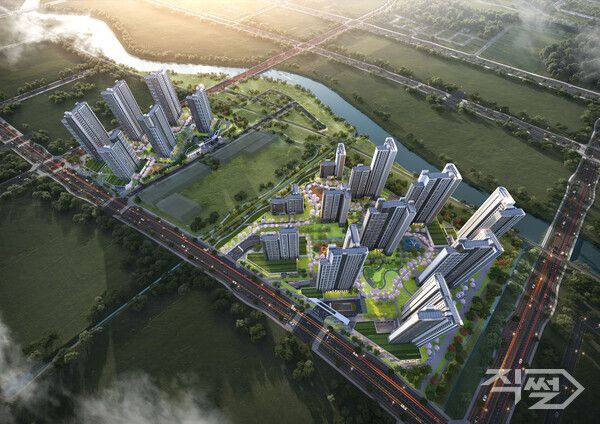 광명시흥&nbsp;S2-4, S2-6BL&nbsp;통합 조감도. [DL건설]