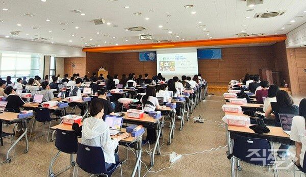 영진전문대학교 AI 혁신융합대학 여름방학 AI캠프 모습. [영진전문대학교]