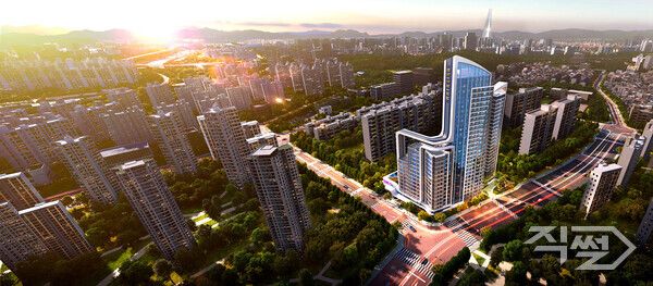 개포 현대4차 가로주택정비사업 조감도. [동부건설]