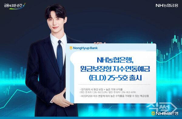 NH농협은행은 ‘지수연동예금 25-5호’를 출시한다. [NH농협은행]