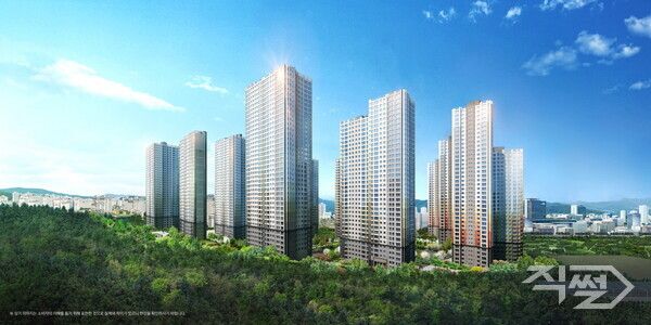 힐스테이트 용인포레 투시도. [현대엔지니어링]